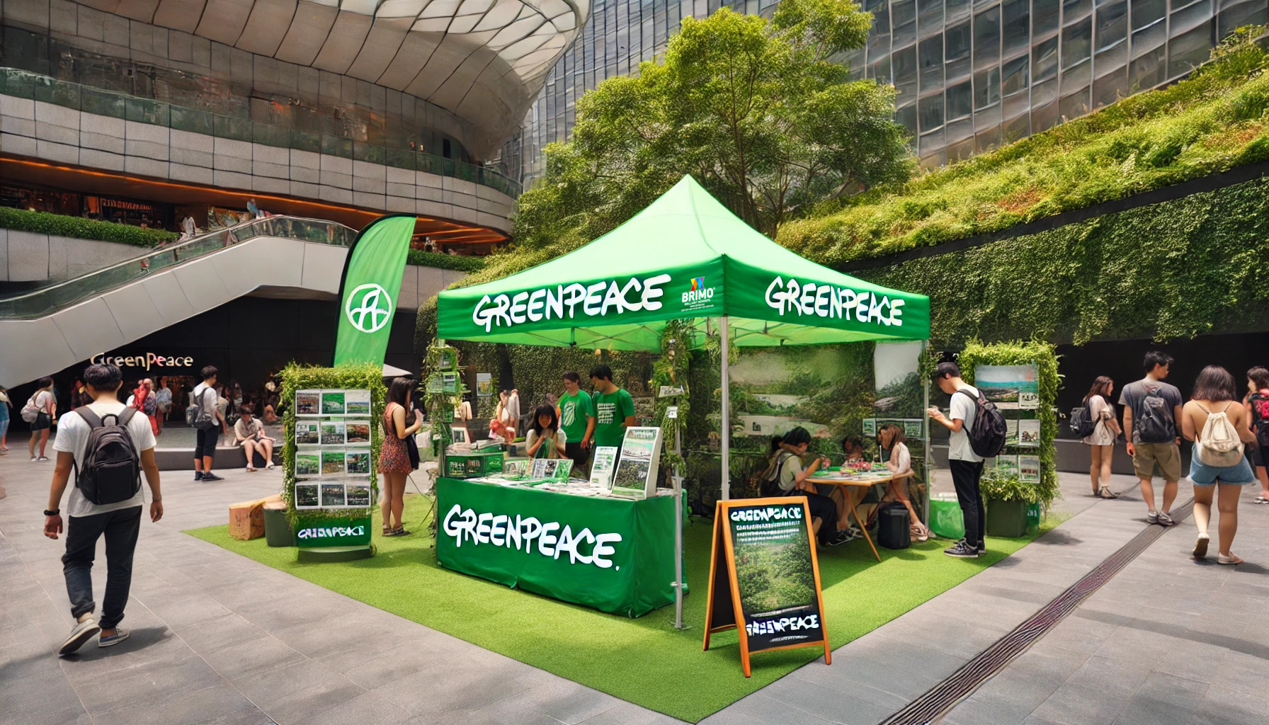 pavilóny Greenpeace